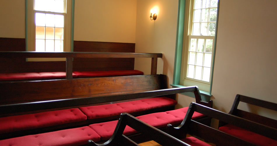 Meetinghouse benches